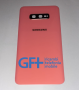 Samsung SM- G970F S10E Cover batteria Orange completo di lente fotocamera