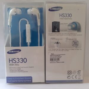 Samsung HS330 Auricolare con microfono Dual Speaker mod. ECC1DPOUBECSTD – white- blister